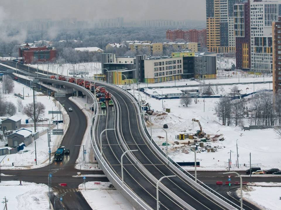 Как проехать в Подмосковье: в Коммунарке открыли дублер Калужского шоссе