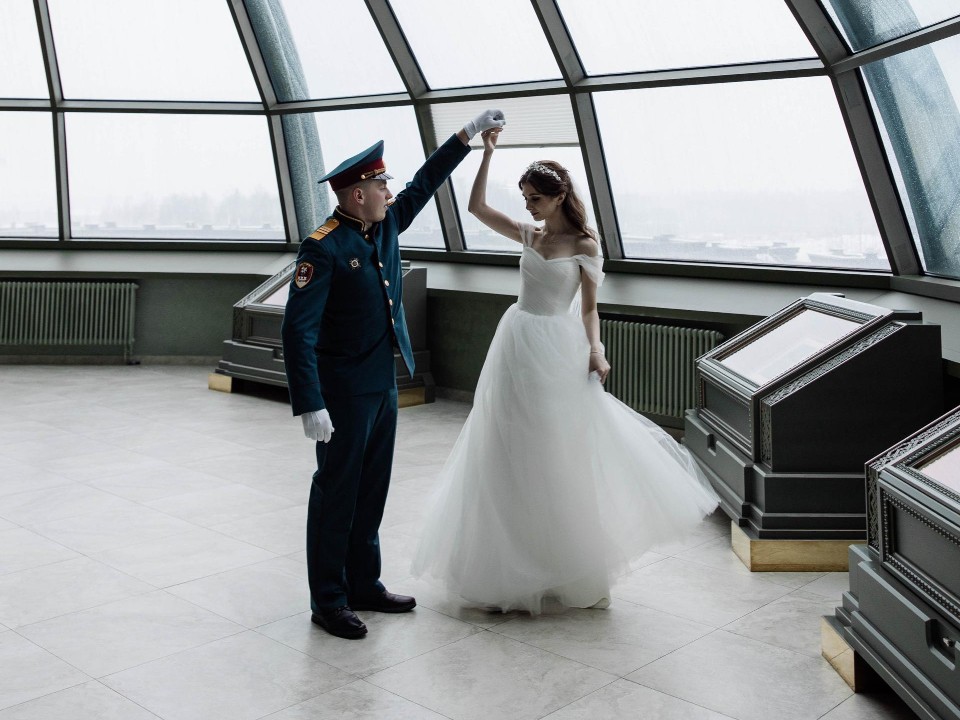 История длиною в переезды: почему пара связала себя узами брака именно в парке «Патриот»