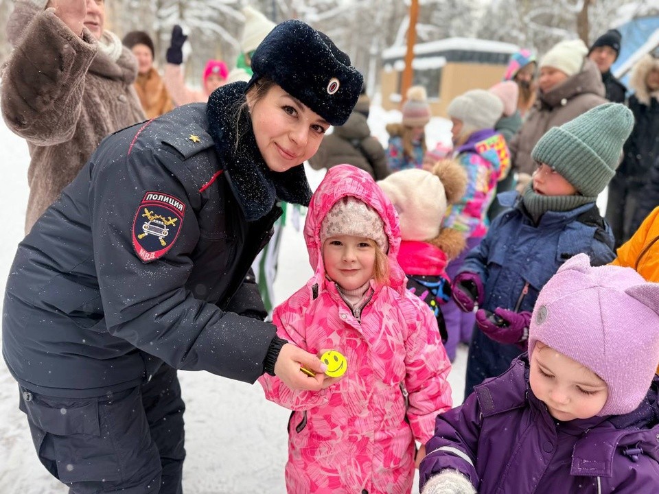 В парке Королева детям напомнили важные правила безопасности