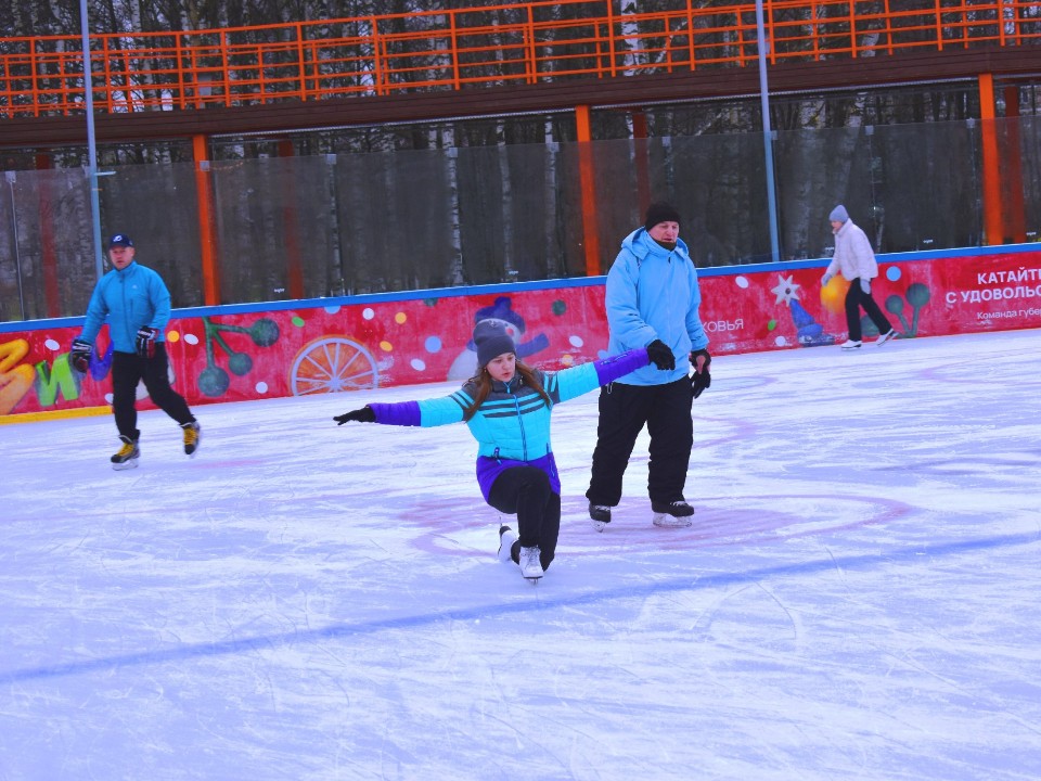 В Егорьевске открыты для посещений пять катков