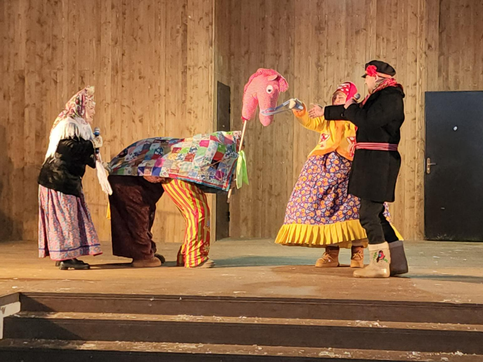 В парке Толстого воссоздали атмосферу старинных рождественских гуляний