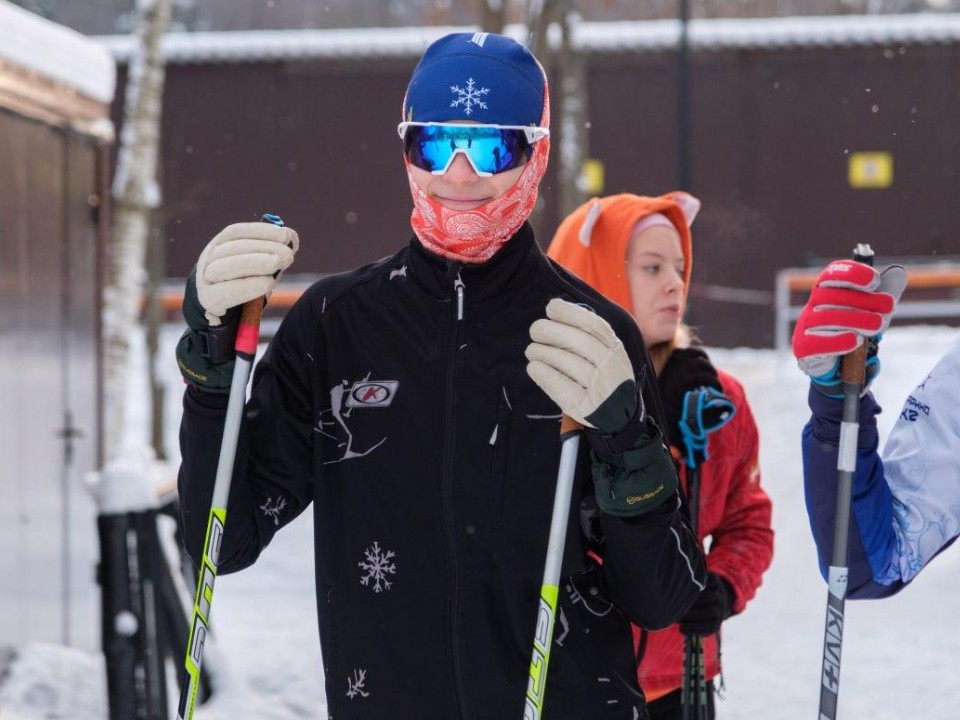 Тысячи лыткаринцев посетили в новом году лыжероллерную трассу