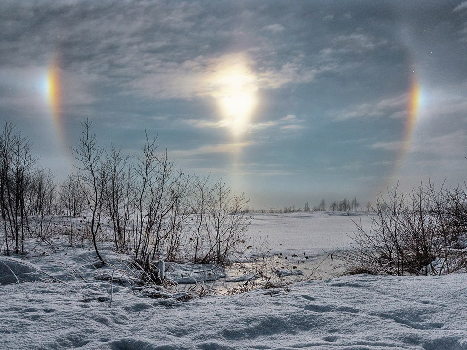 Солнечное гало в Балашихе: в чем красота и опасность оптического явления