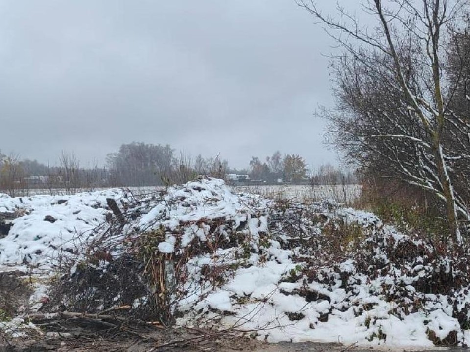 Нарушителю пригрозили наказанием: Минэкологии Подмосковья выявило незаконное складирование отходов в Домодедове