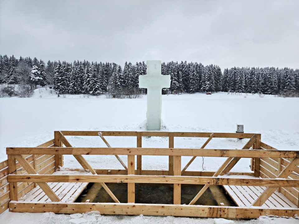 В «Загорском море» открыли иордань: народная традиция без вредя для здоровья