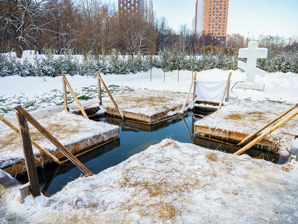 В Подмосковье оборудуют 205 мест для Крещенских купаний