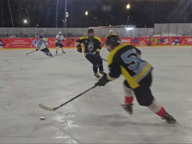 Хоккейный матч Ночной лиги пройдет в Королеве 24 января
