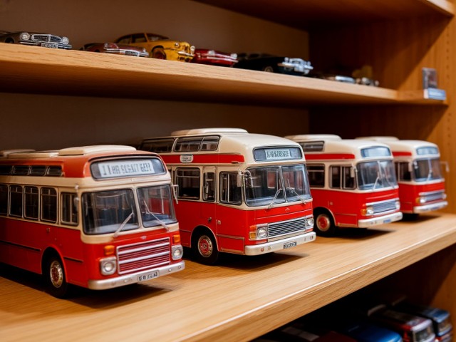 Житель Одинцова собрал у себя в квартире уникальный парк старинных автобусов