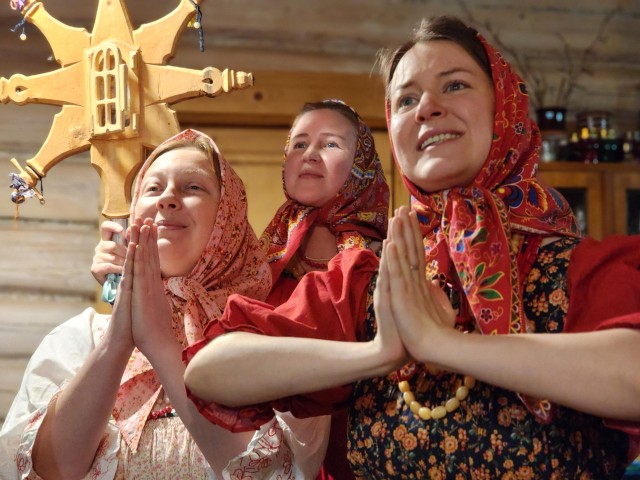 Рождественский вертеп оживил историю праздника в Доме-музее народных увеселений Сергиева Посада