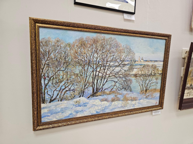 Рождественская выставка в Луховицах: когда зима становится искусством