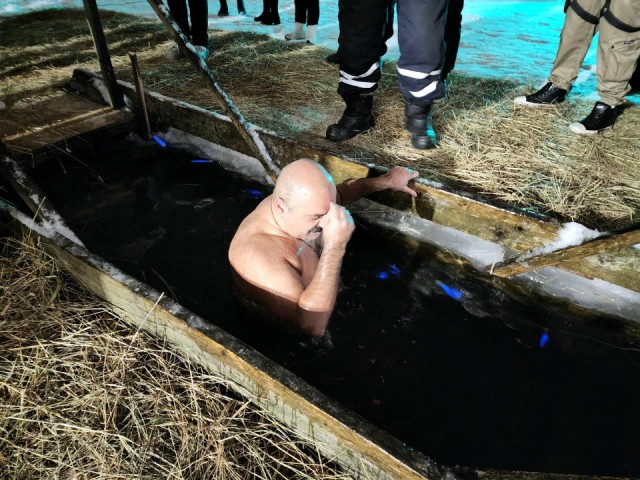 Зажглись огни на иордани: как в Солнечногорске проходит Крещение