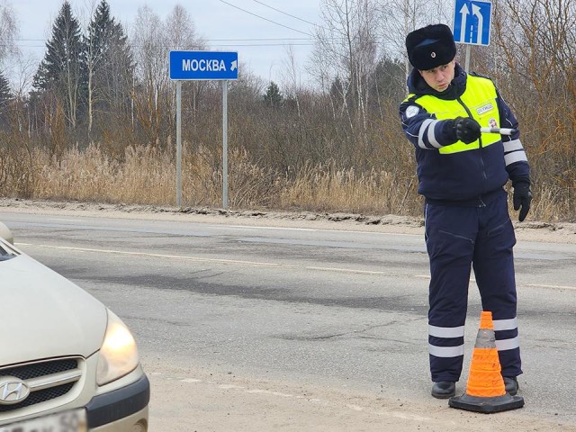 В Одинцовском округе усилен контроль на дорогах во время новогодних праздников