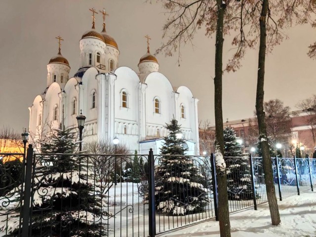 К Рождеству Иерусалимский храм Воскресенска засиял по-новому