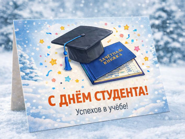 С Днем студента! Необычные открытки к празднику