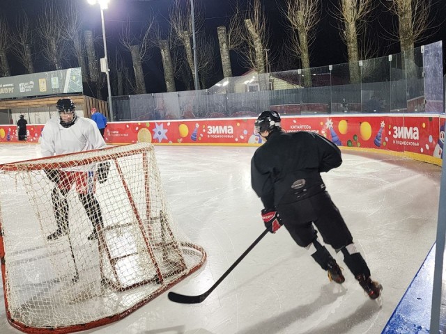 Звезды хоккея выйдут на лед городского парка в Долгопрудном 28 января