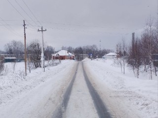 В Чемодурове очистили дороги от снежных заносов по просьбе жителей