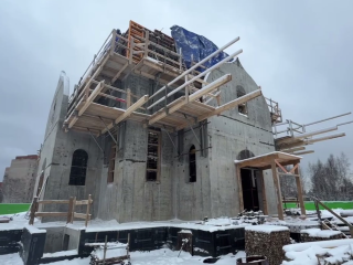 Настоятель Воскресенского храма в Черноголовке подвел итоги строительства за 2025 год