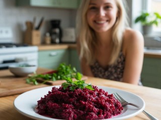 Не хуже, чем кабачковая: рецепт острой и хрустящей свекольной икры