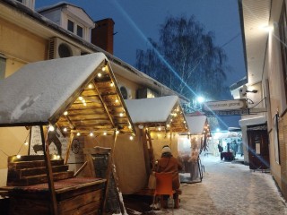 Все новогодние каникулы в Коломенском кремле работает рождественская ярмарка