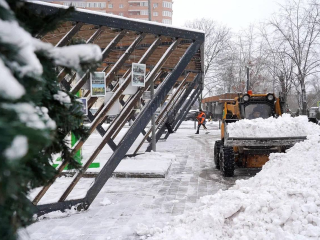 Где будут убирать снег в Котельников 6 января: адресный перечень дорог и территорий дворов