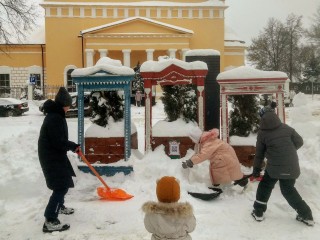 Символы Каширы стали новой инсталляцией в исторической части города