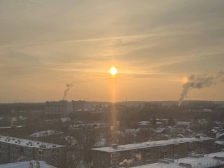 Крестное знамение появилось в небе над Ногинском