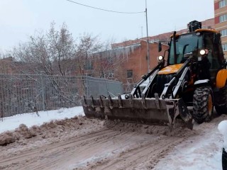В Лыткарине улицы от снега убирают 146 рабочих