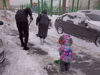 Жителей Наро-Фоминского округа поблагодарили за помощь в уборке после снегопада
