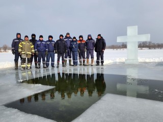 В Ступине подготовили две купели для крещенских купаний в ночь с 18 на 19 января