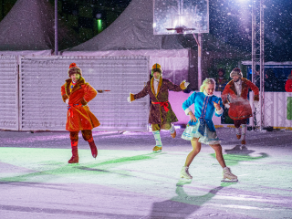 В Долгопрудном 11 января на главном катке города покажут ледовый спектакль «Щелкунчик»