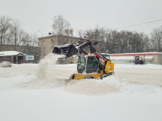 Оперативный штаб в Чехове контролирует уборку снега после рекордного снегопада
