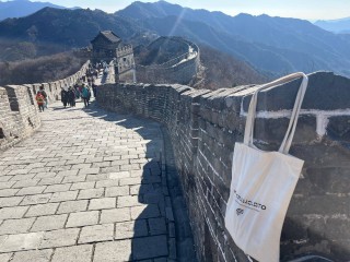 Доехали до Китая? Логотип «Мострансавто» замечен на одном из чудес света