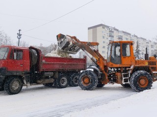 В Лыткарине ликвидируют последствия снегопада с помощью 75 единиц техники