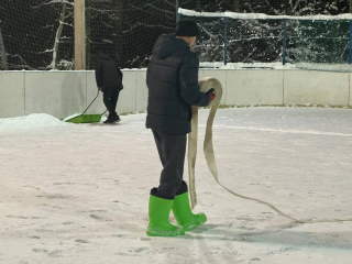 Рукотворный лед: в Красногорске будут работать 59 катков к 10 января