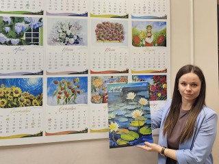 В Детской школе искусств Красноармейска представили уникальный календарь на 2026 год