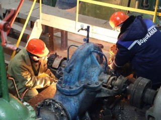 В Пущине устраняют последствия после аварии на на магистрали теплоснабжения