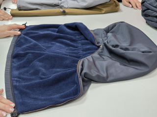 В Можайске начали отшивать новую партию чехлов на аппарат Илизарова