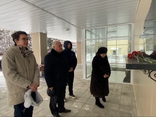 Школьники Власихи почтили память Героя России Валерия Попова