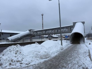 Три моста над дорогой: в Мытищах завершили строительство надземных переходов на Афанасовском шоссе