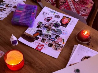 Соединить святочные традиции и психологию в «зеркале будущего» поможет арт-терапия