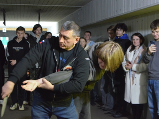 Студентам юридического колледжа Наро-Фоминска рассказали о службе в полиции