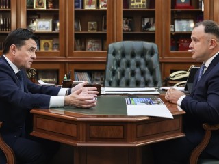 Андрей Воробьев обсудил с главой Власихи благоустройство и развитие округа