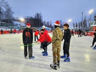 «Заварили добро» на льду: солнечногорцы отправили письма поддержки бойцам СВО