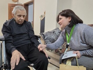 Ветерана Городского округа Пушкинский почетно поздравили с 99-летием