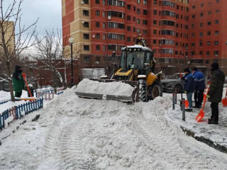 Жители Люберецкого округа могут оставить заявку на уборку снега в специальном чате