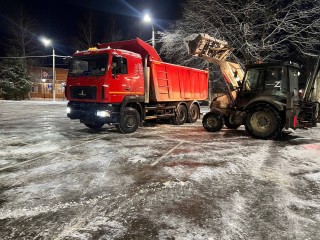 Городские службы Фрязина перешли на усиленный режим из-за снегопада