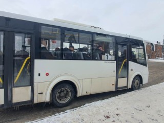 Автобусы из Домодедова идут с опозданием из-за ДТП