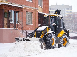 Долгопрудный разделили на секторы для ускорения уборки снега