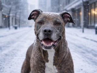 Сердце на привязи: в Лотошине ищут дом для собаки, брошенной хозяевами