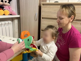 Логопед приходит в гости: в Ивантеевке служба ранней помощи работает на выезде